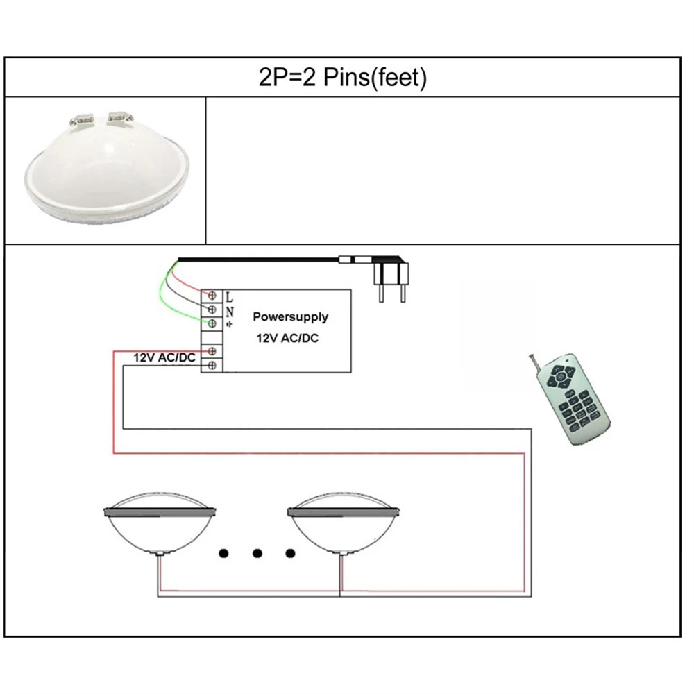 9W 12W RGB LED Underwater Ligh - Xy Spa & Wellness George Town review and price