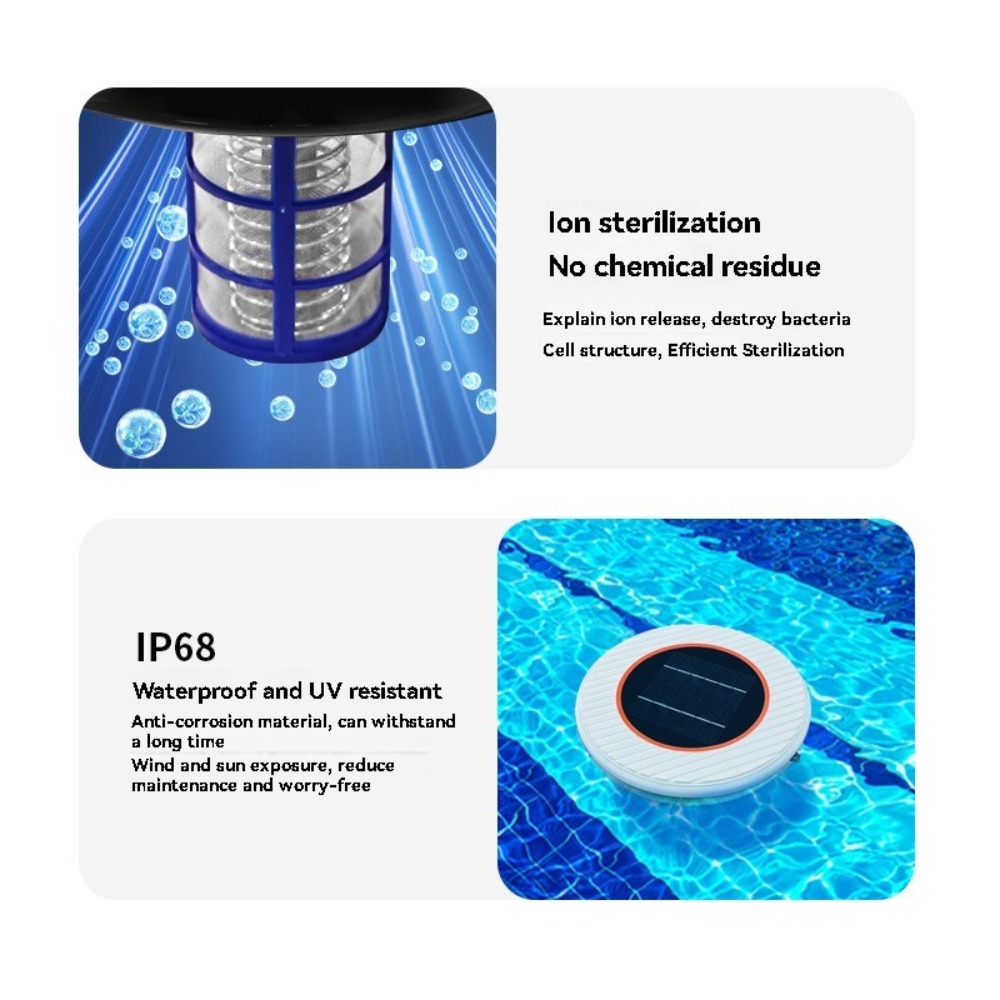 Solar Pool Ionizer Floating Co - W Spa & Wellness review and price