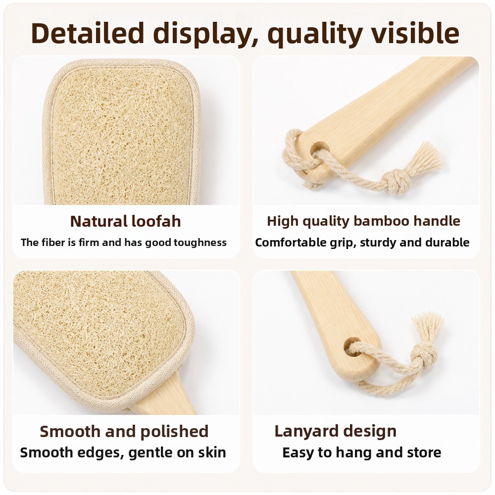 Double-sided Natural Loofah Ba - Body Loofah Natural review and price